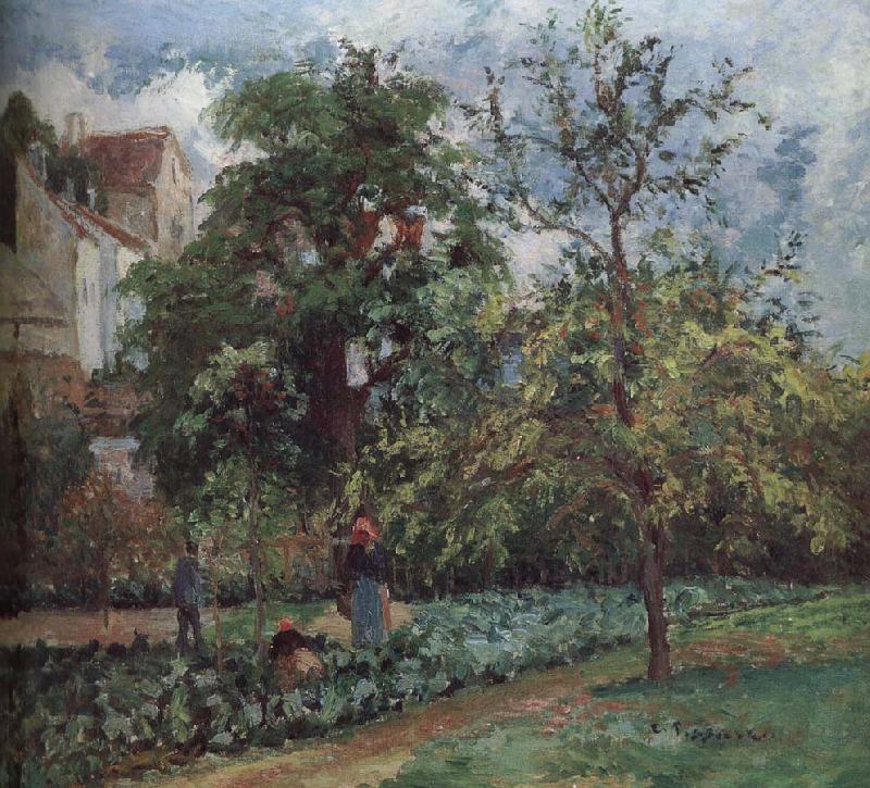 Camille Pissarro orchards Sweden oil painting art